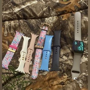 apple watch series 3,multiple different bands